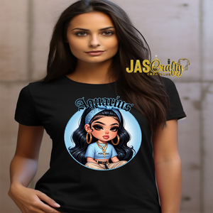 AQUARIUS GIRL TSHIRT