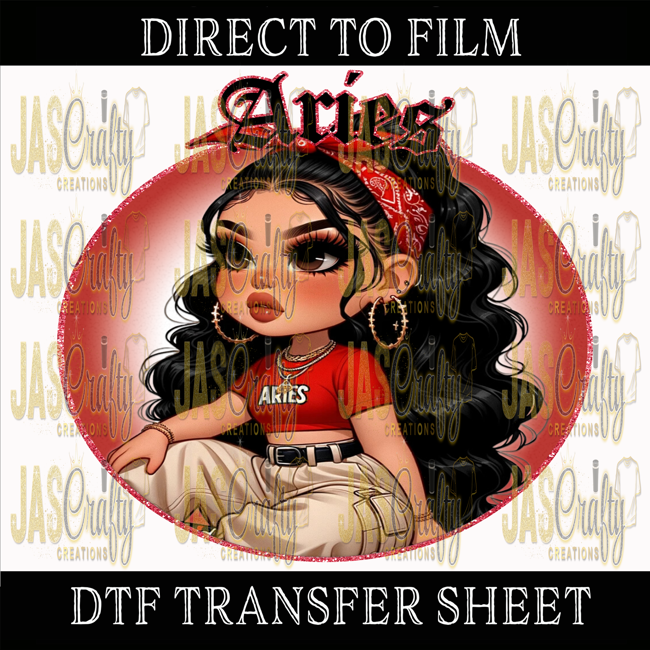 ARIES GIRL READY TO PRESS TRANSFER