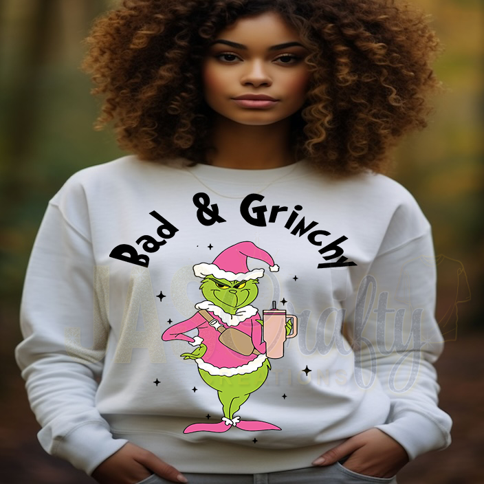 BAD & MEAN GREEN GUY SWEATSHIRT