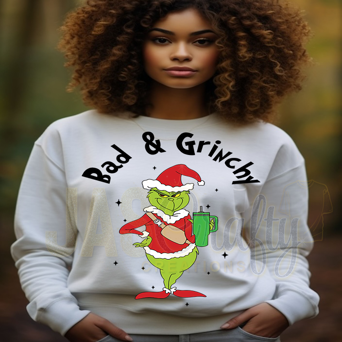 BAD & MEAN GREEN GUY SWEATSHIRT