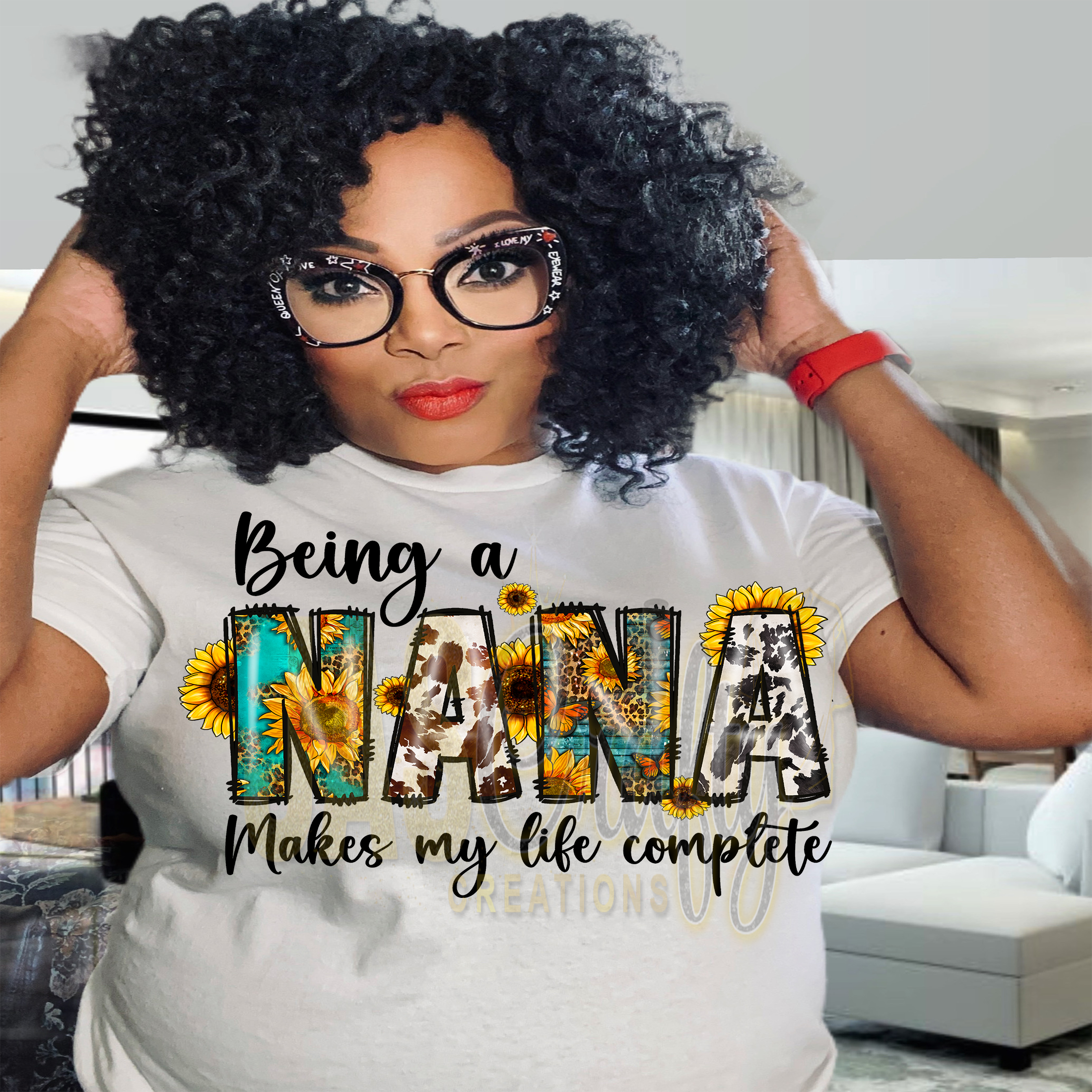 BEING A NANA MAKES ME COMPLETE TSHIRT