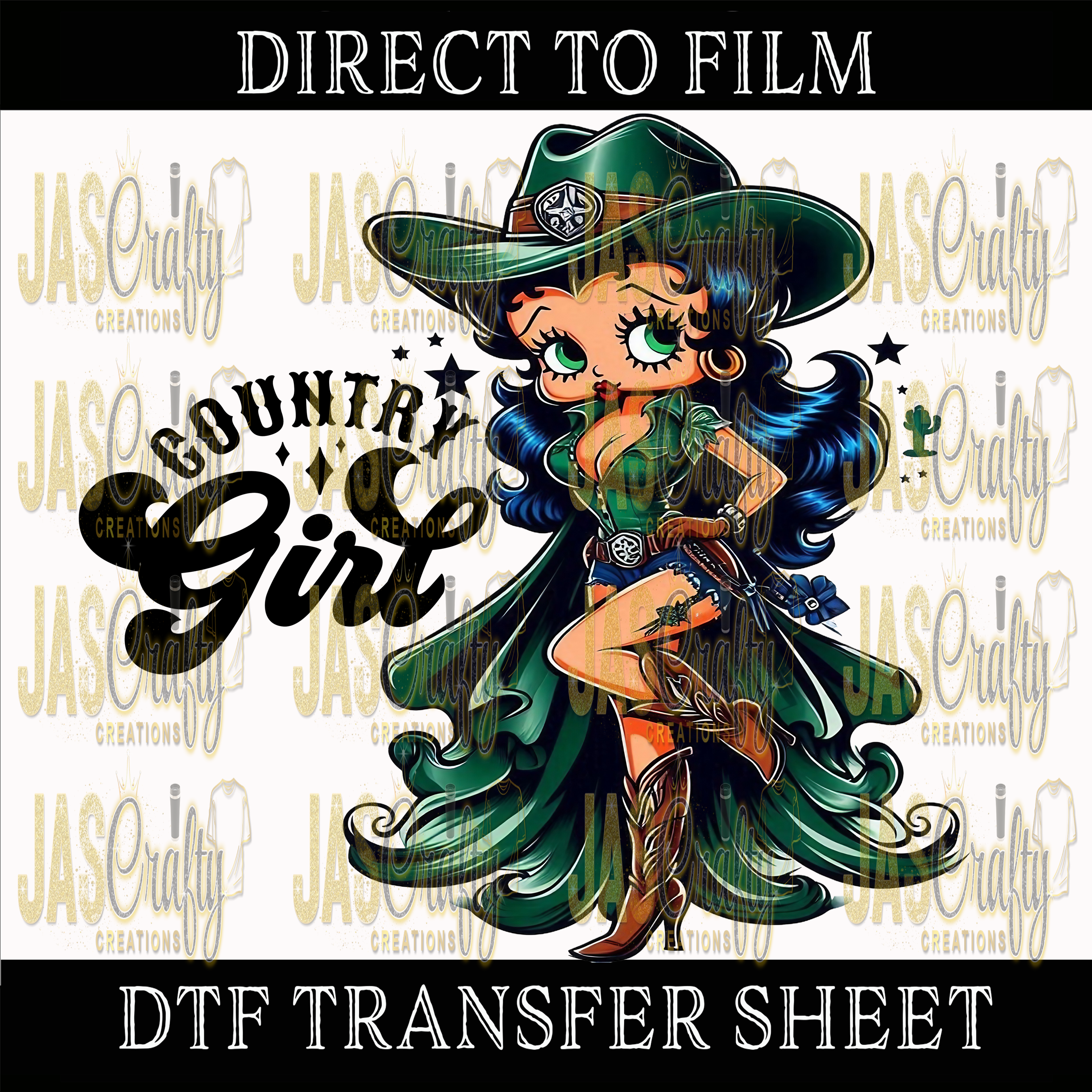 BETTY COUNTRY GIRL READY TO PRESS TRANSFER