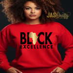 Load image into Gallery viewer, BLACK EXCELLENCE SWEATSHIRT
