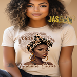 Load image into Gallery viewer, BLACK QUEEN AQUARIUS TSHIRT
