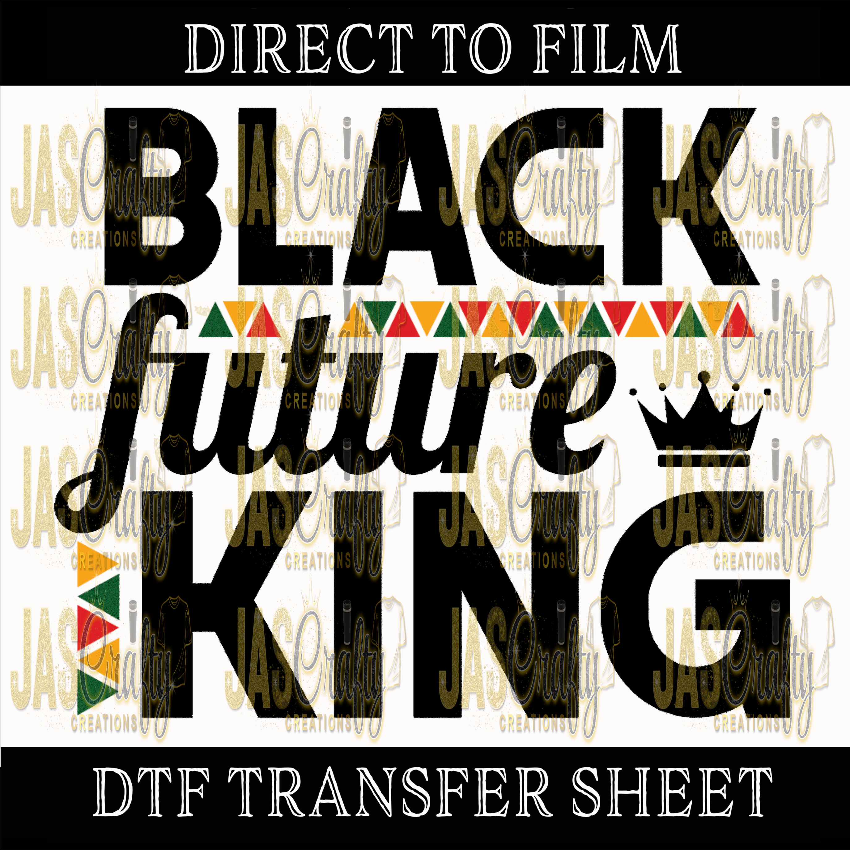 BLACK FUTURE KING READY TO PRESS TRANSFER