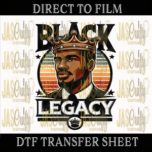 BLACK LEGACY KING READY TO PRESS TRANSFER