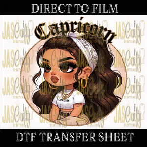 CAPRICORN GIRL READY TO PRESS TRANSFER