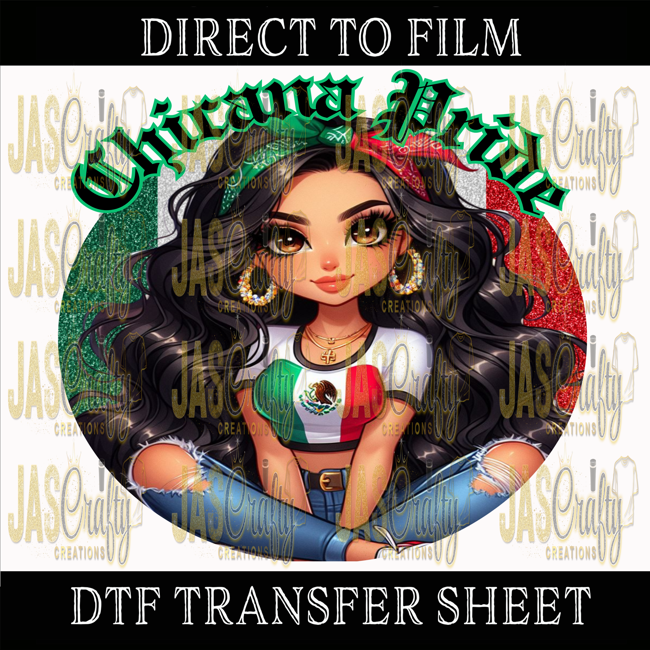 CHICANA PRIDE READY TO PRESS TRANSFER