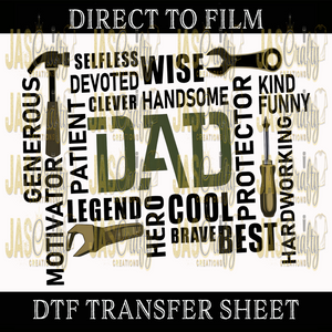 DAD TOOLS READY TO PRESS TRANSFER