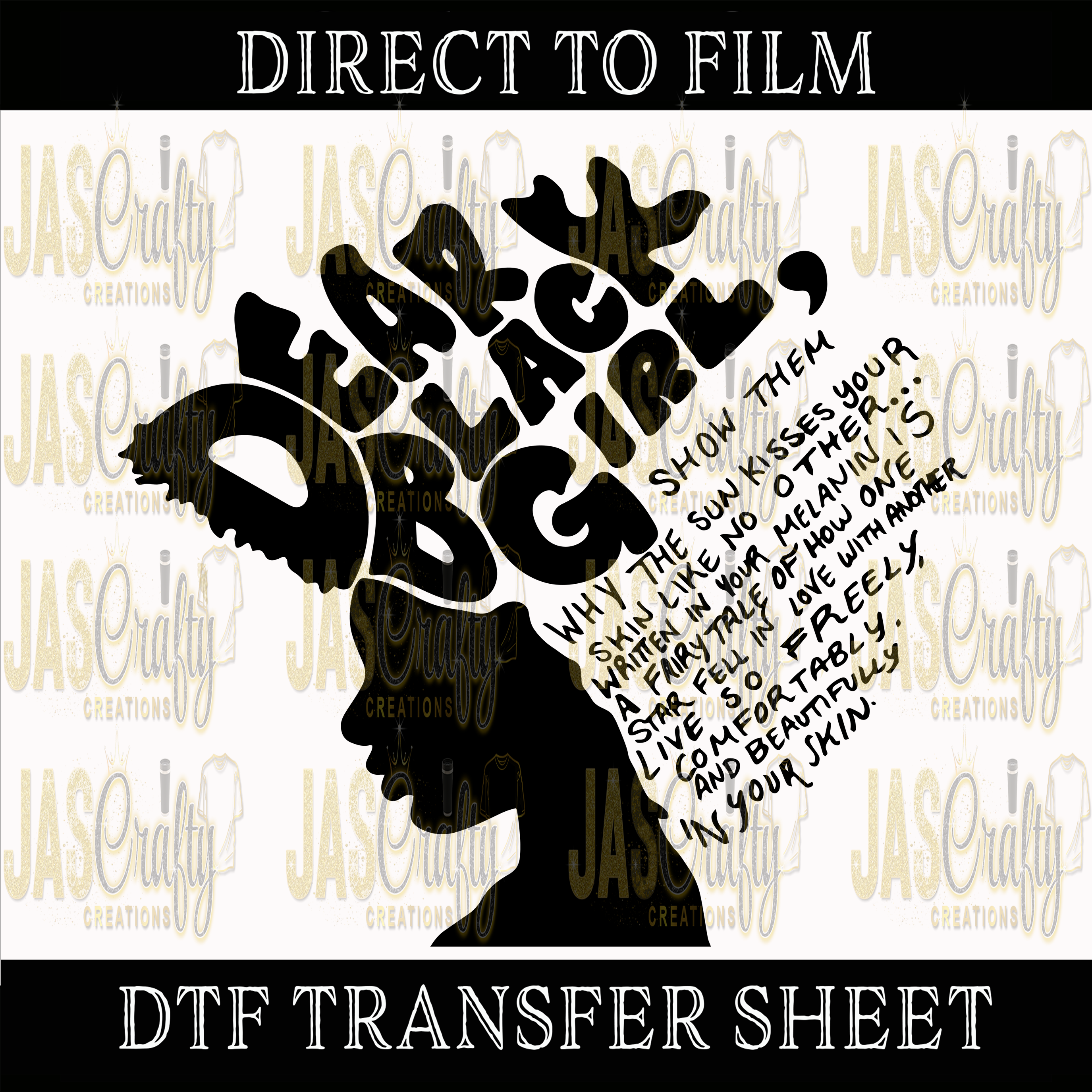 DEAR BLACK GIRL READY TO PRESS TRANSFER