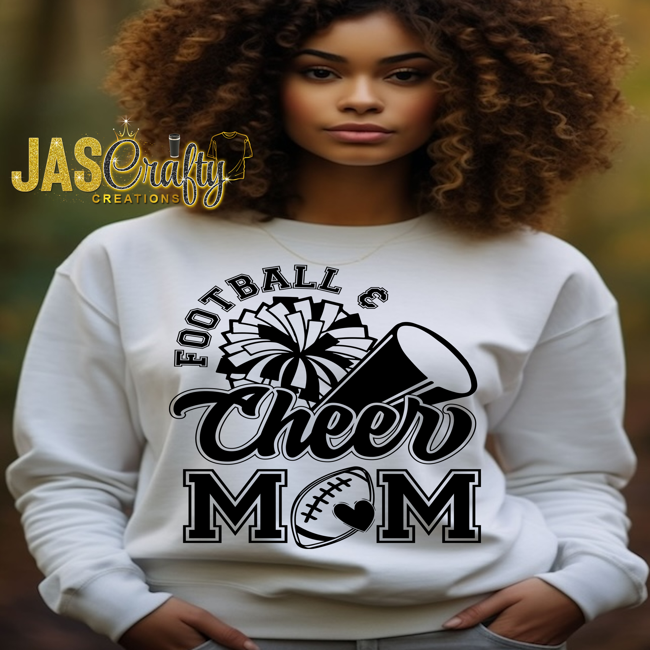 FOOTBALL CHEER MOM TSHIRT