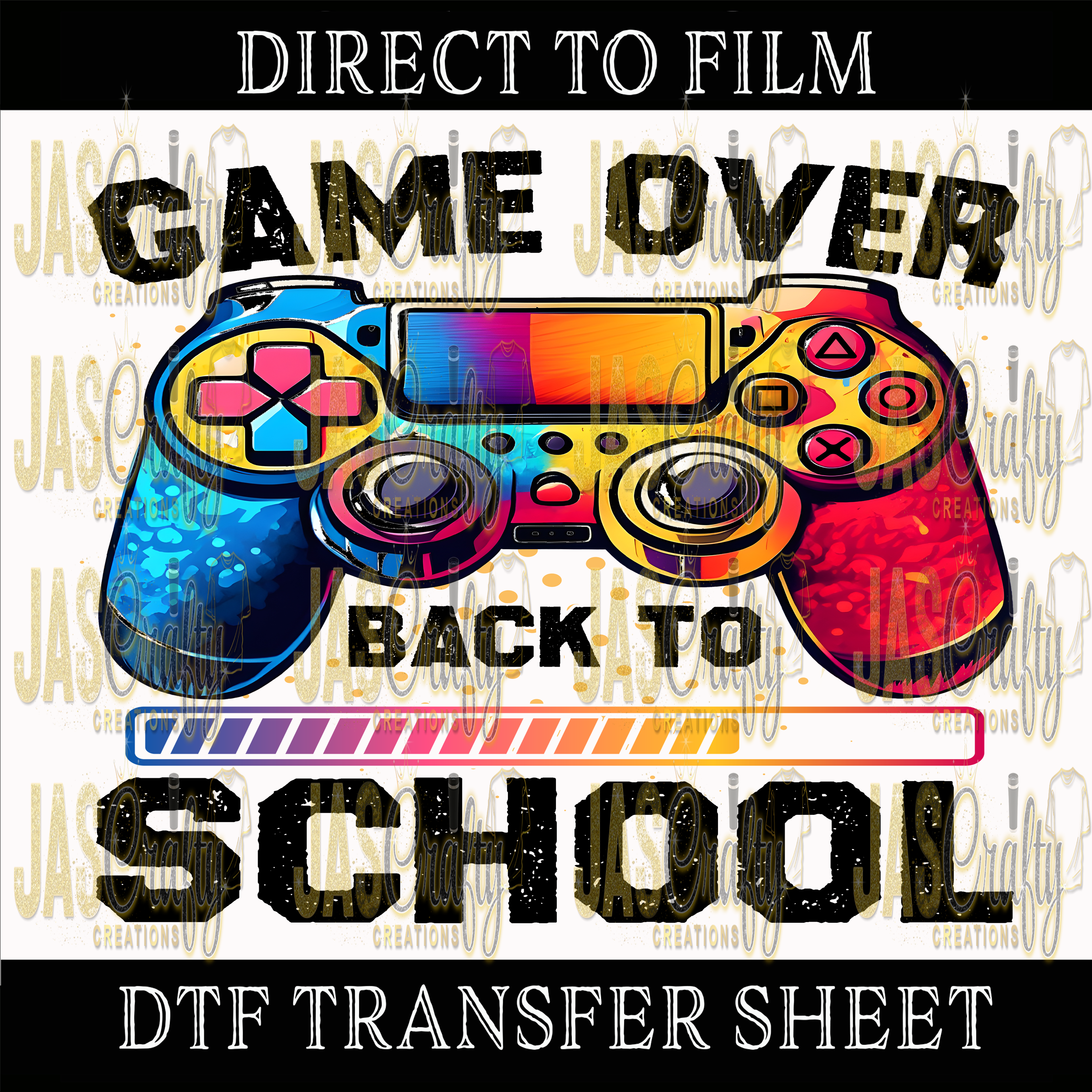 GAME OVER BACK TO SCHOOL READY TO PRESS TRANSFER