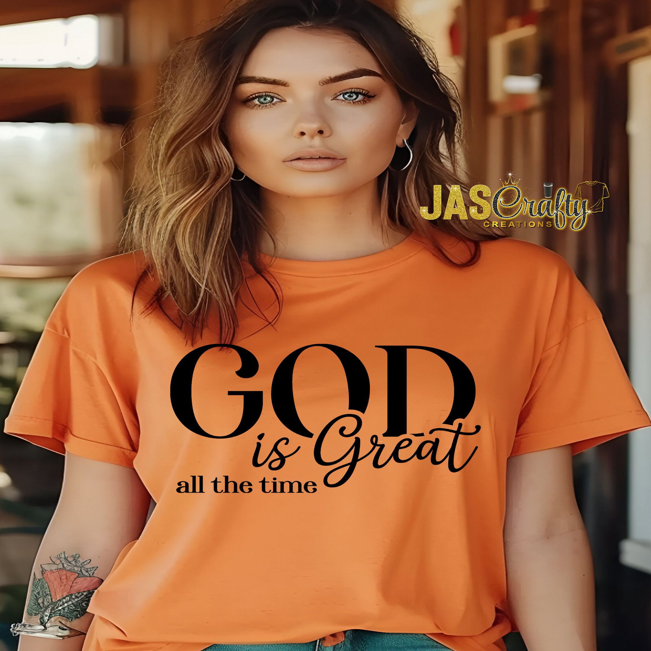 GOD IS GREAT ALL THE TIME TSHIRT