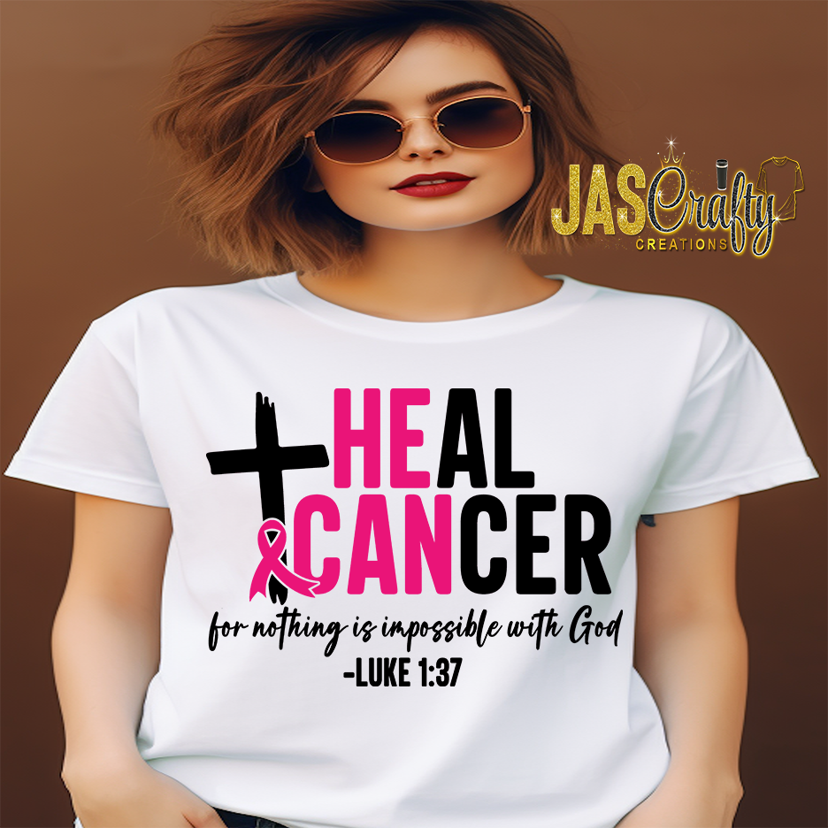 HEAL CANCER LUKE 1-37 TSHIRT