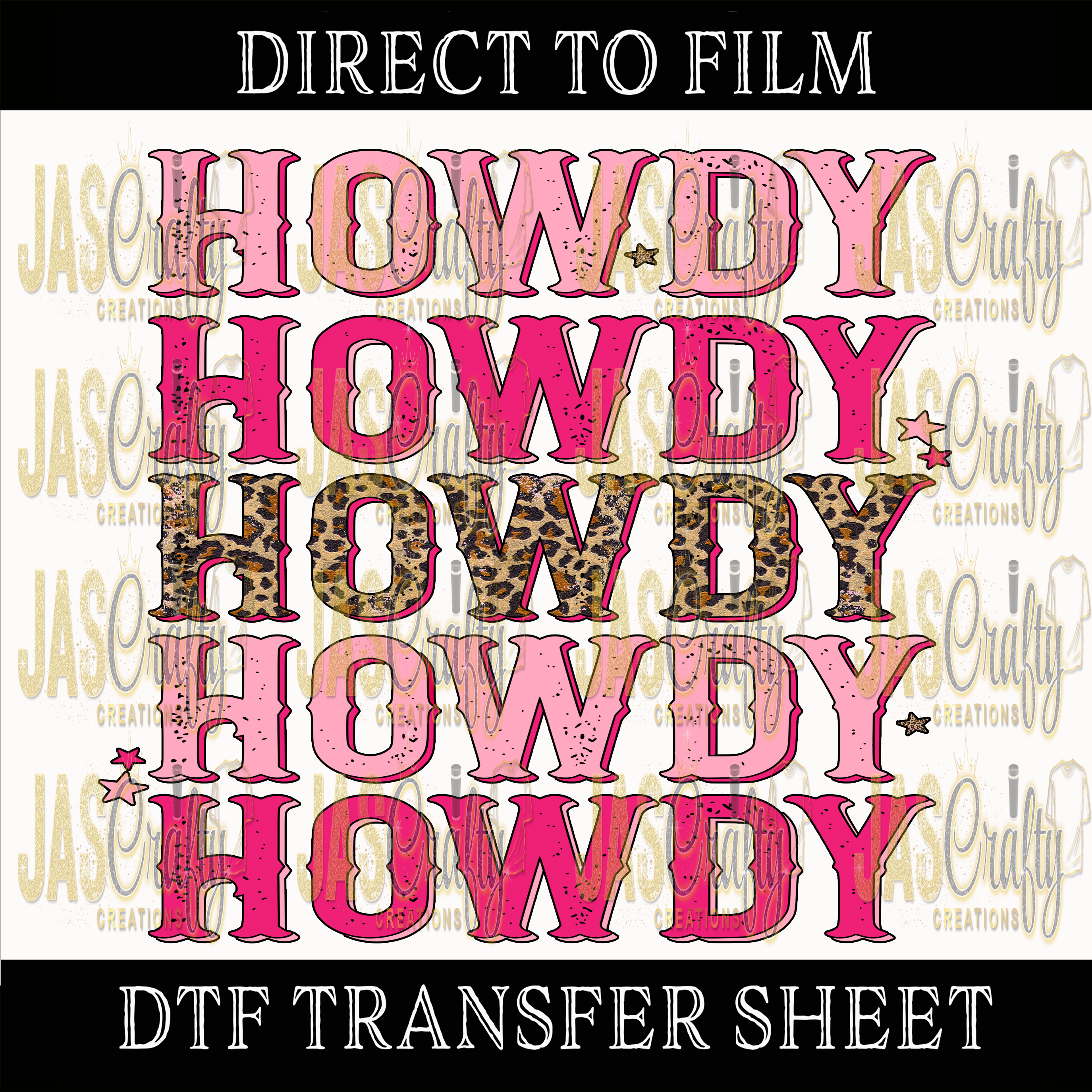 HOWDY DROPS READY TO PRESS TRANSFER