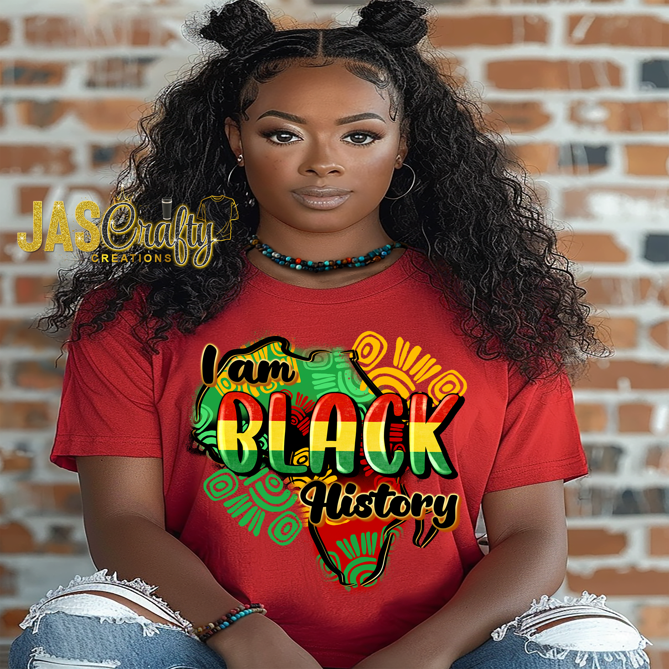 I AM BLACK HISTORY AFRICA TSHIRT