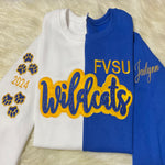 Load image into Gallery viewer, SCHOOL MASCOT EMBROIDERED SWEATSHIRT
