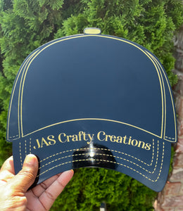 COLORED ACRYLIC HAT BAR VISION BOARD