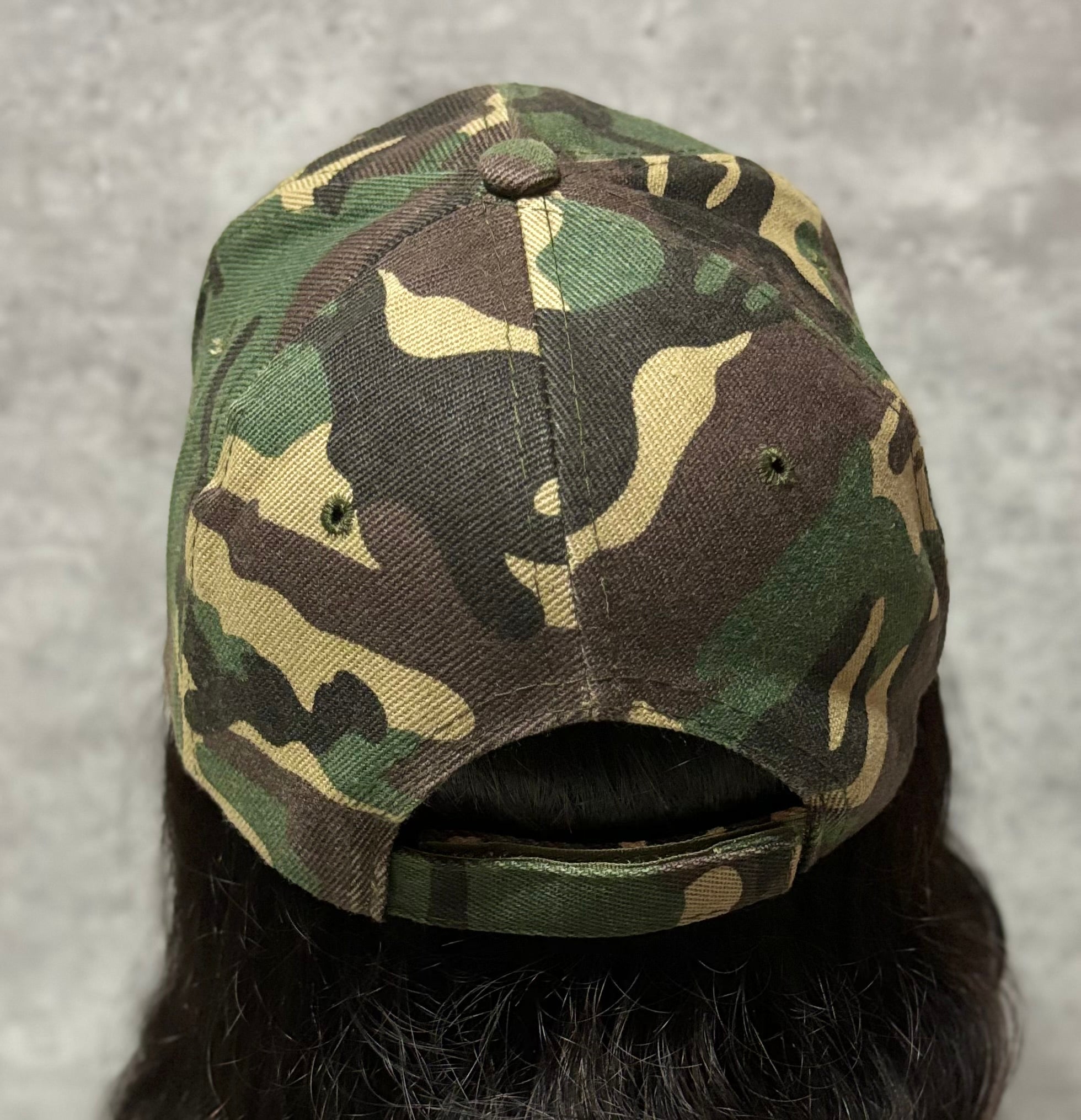 DOPE CHENILLE CAMOUFLAGE TRUCKER HAT