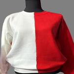 Load image into Gallery viewer, TWO TONE CREWNECK SWEATSHIRT BLANKS
