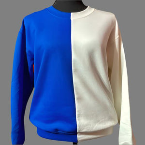 TWO TONE CREWNECK SWEATSHIRT BLANKS