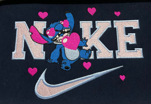 STITCH HEARTS SWOOSH EMBROIDERY DESIGN