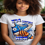 Load image into Gallery viewer, KAMALA - IM WITH HER BLUE T SHIRT
