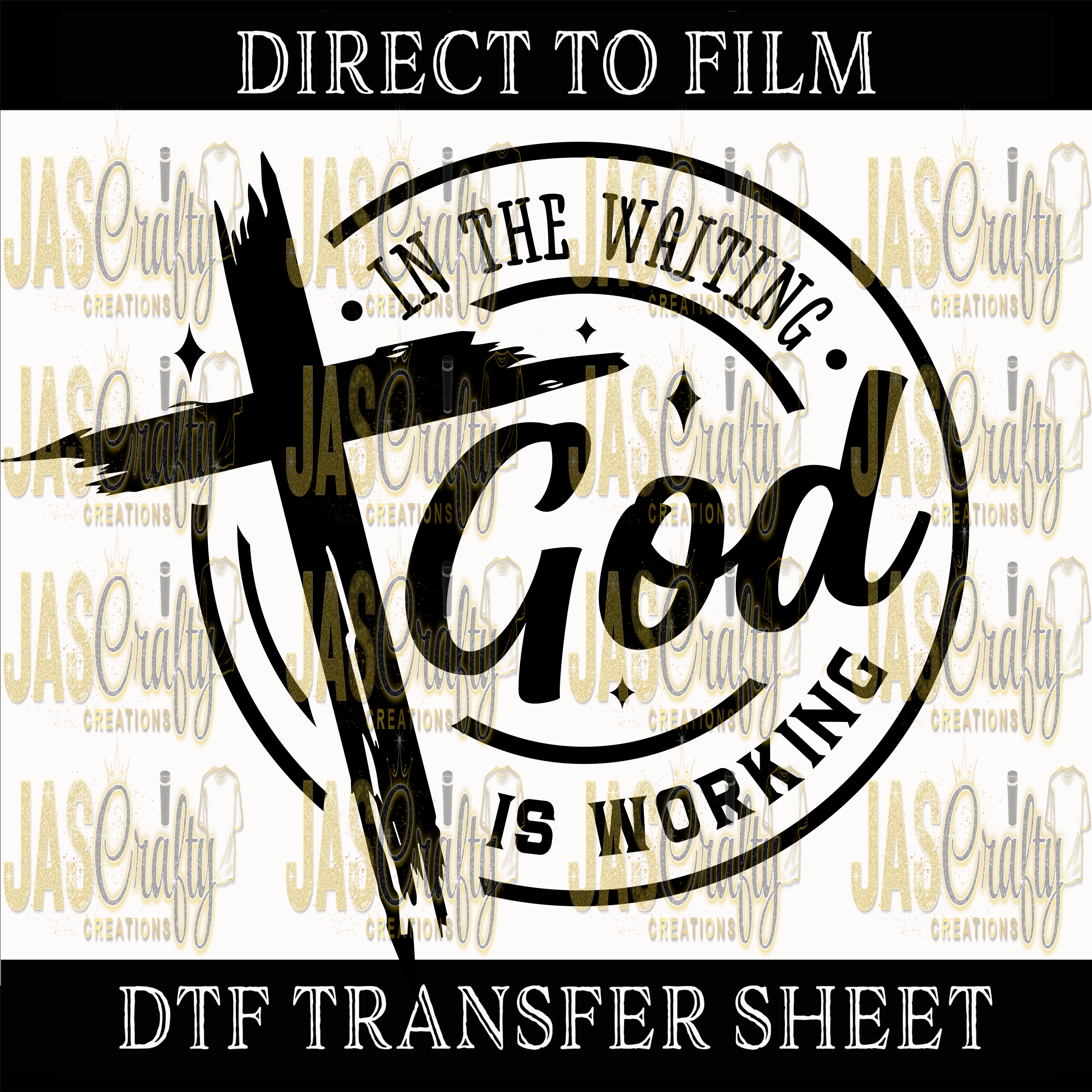 IN THE WAITING GOD IS WORKING READY TO PRESS TRANSFER