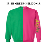 Load image into Gallery viewer, TWO TONE CREWNECK SWEATSHIRT BLANKS
