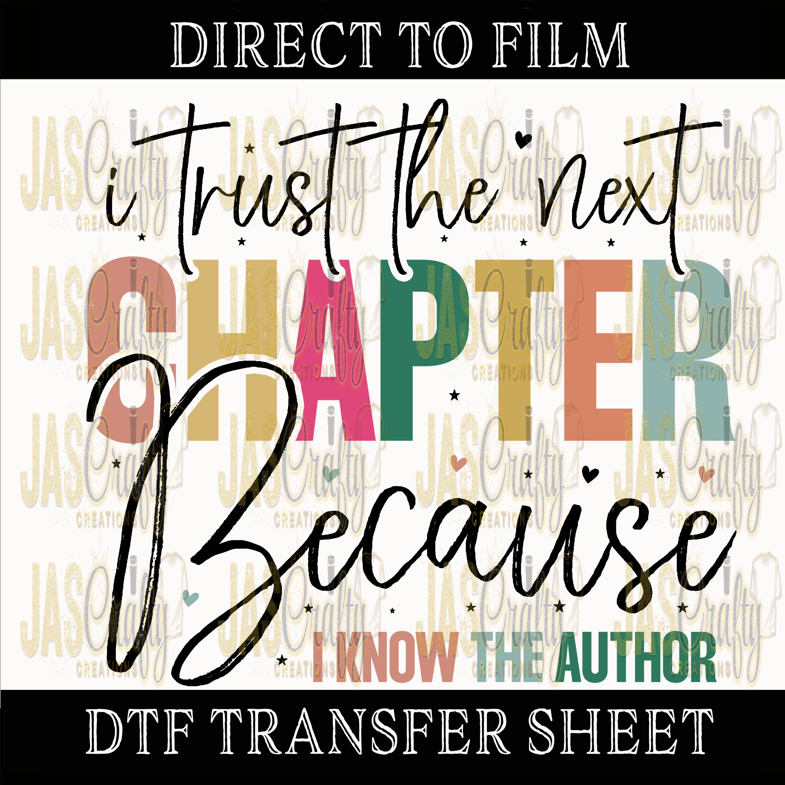 I TRUST THE NEXT CHAPTER READY TO PRESS TRANSFER