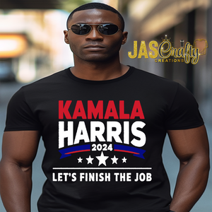 KAMALA "LET'S FINISH THE JOB" TSHIRT