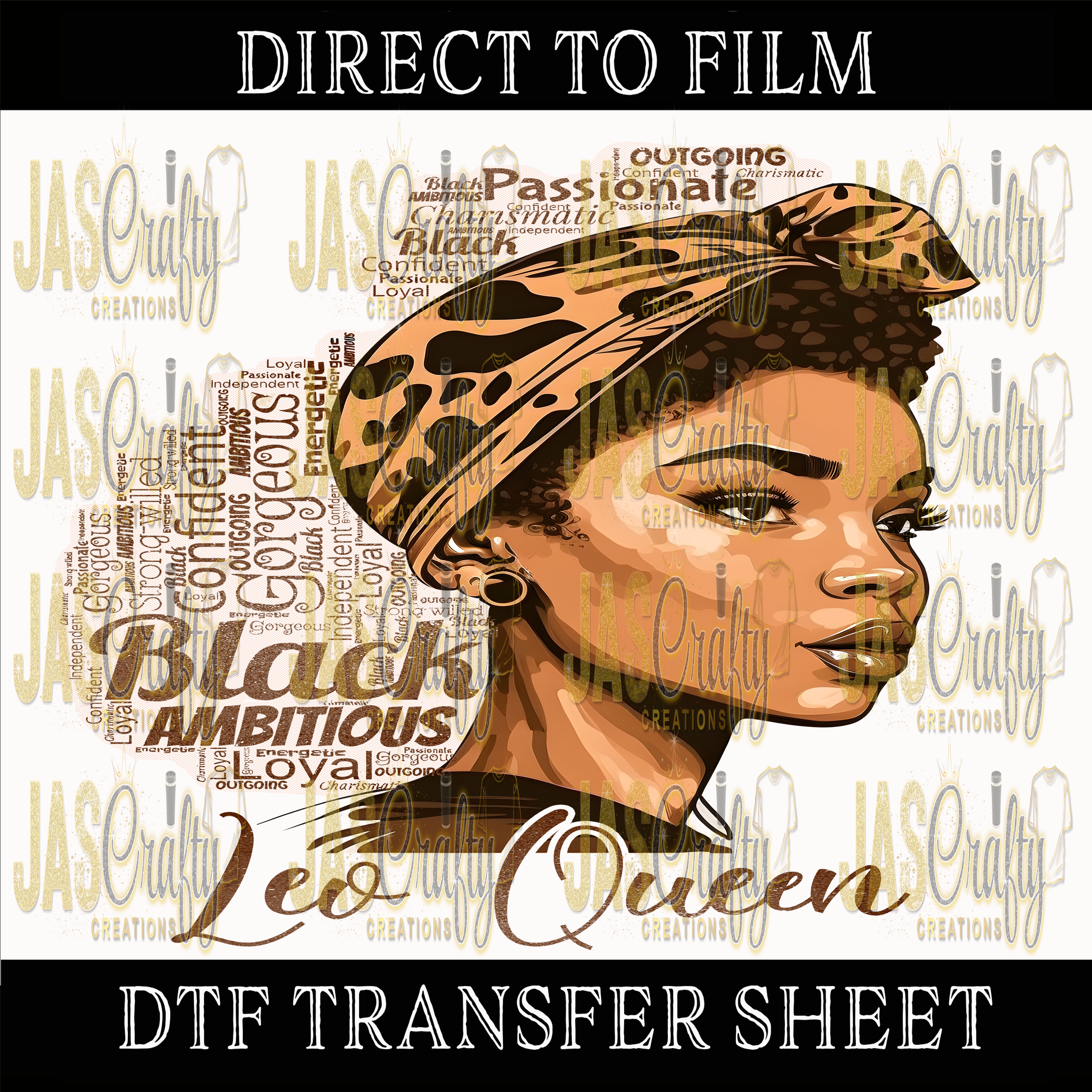 BLACK LEO  QUEEN READY TO PRESS TRANSFER