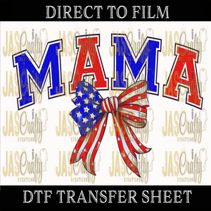 AMERICAN MAMA BOW READY TO PRESS TRANSFER