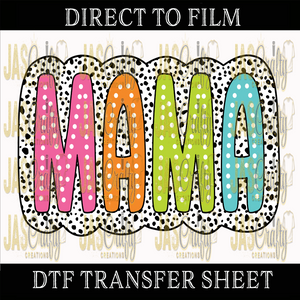 MAMA DOTS READY TO PRESS TRANSFER