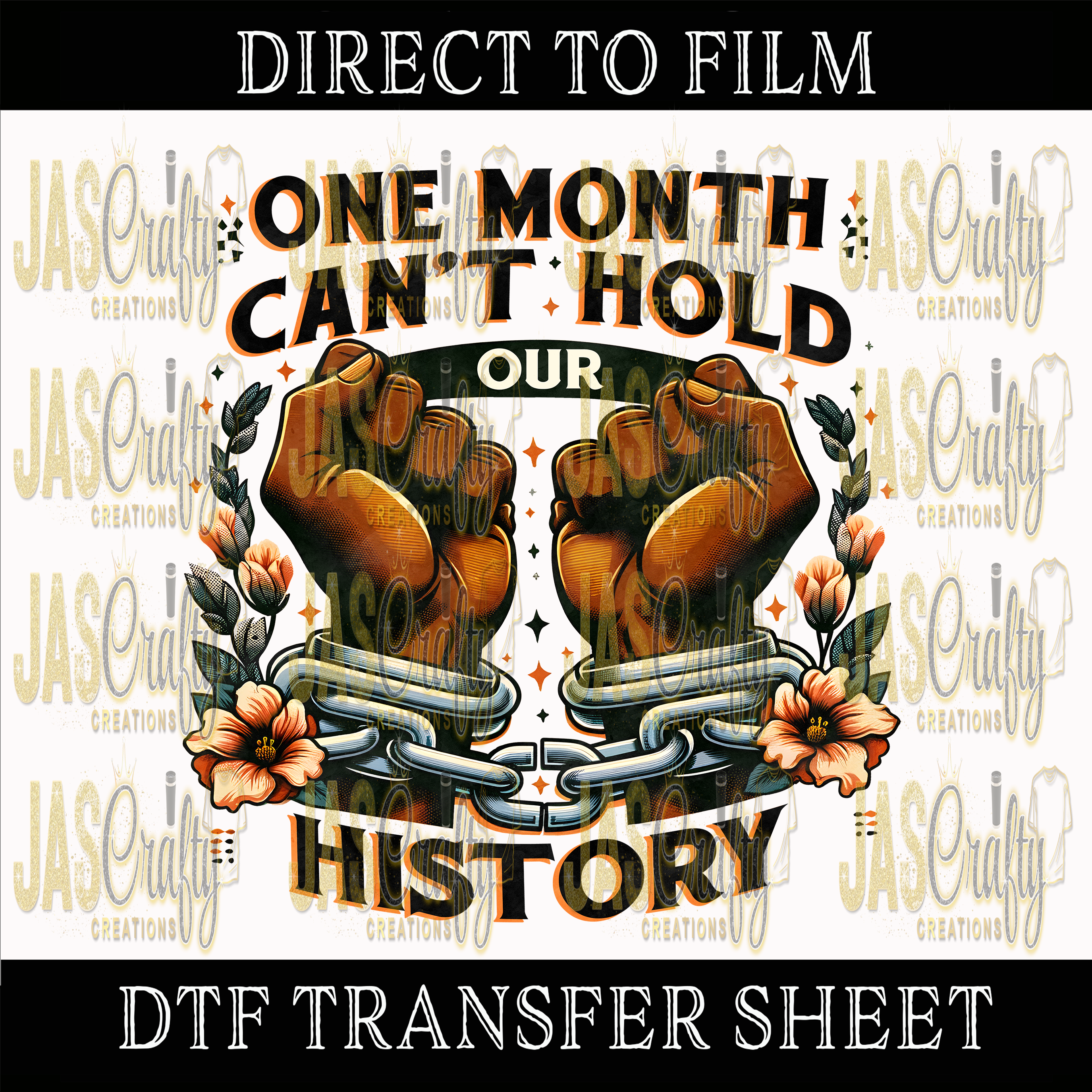 ONE MONTH CANT HOLD OUR HISTORY FIST CHAINS READY TO PRESS TRANSFER