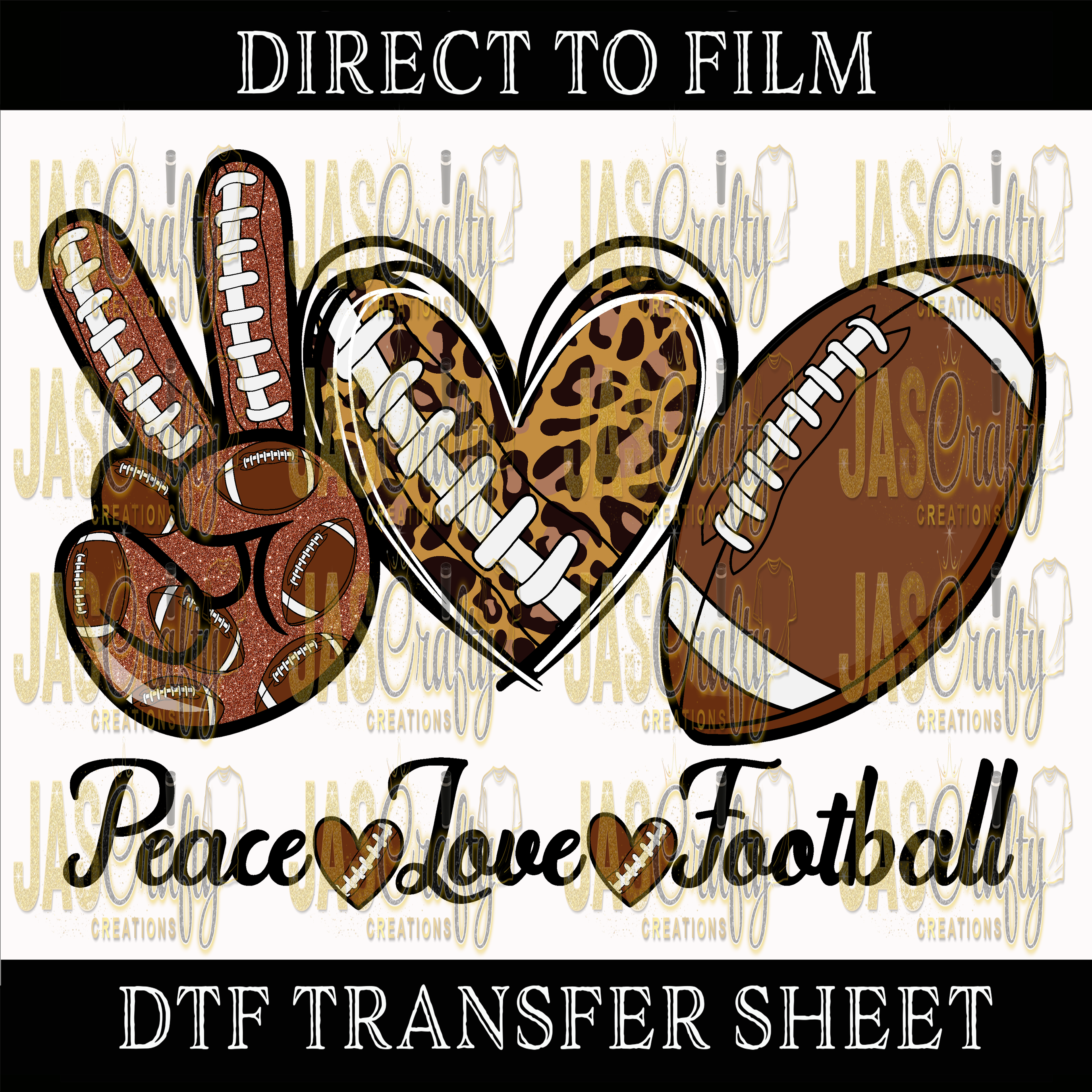 PEACE LOVE FOOTBALL READY TO PRESS TRANSFER