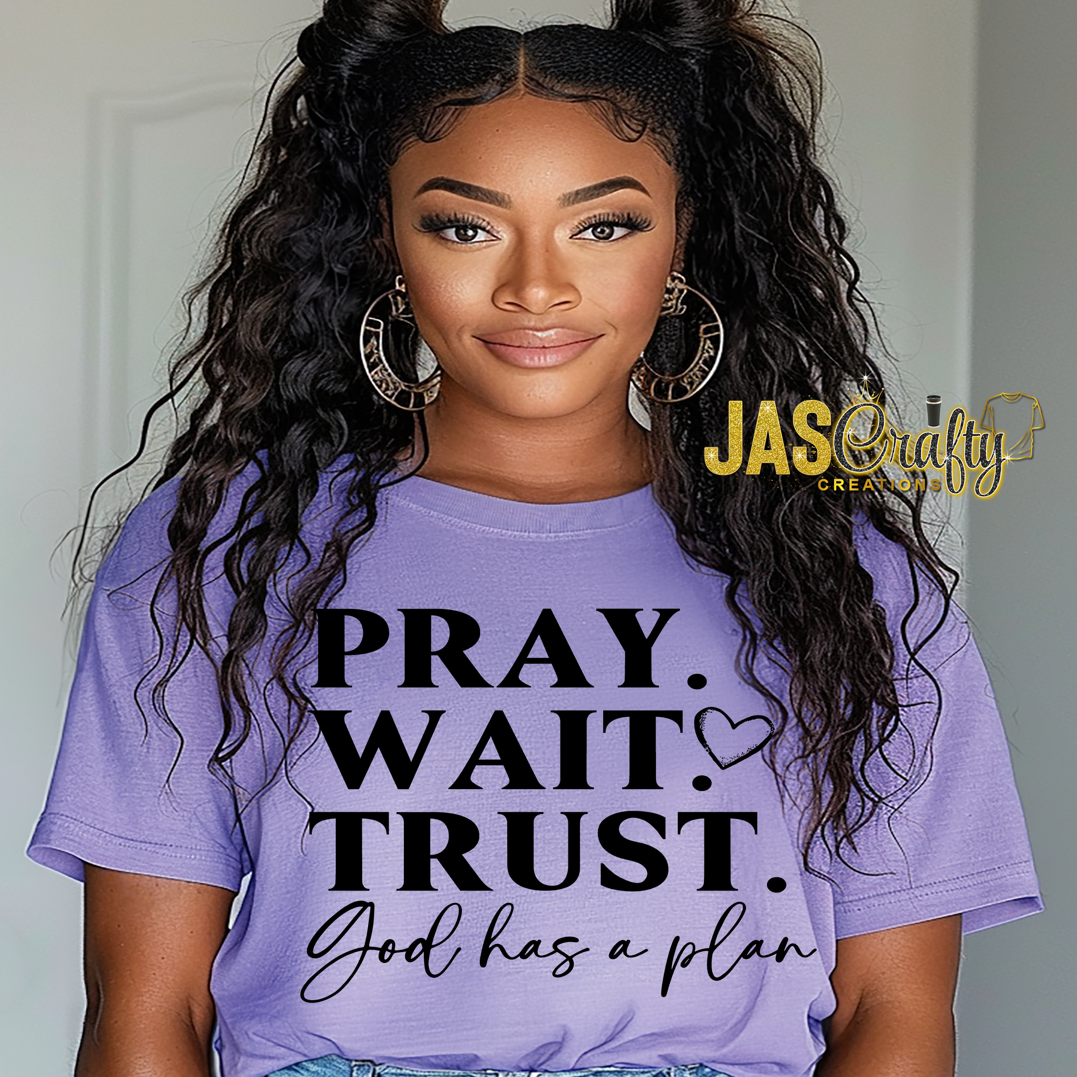 PRAY WAIT TRUST TSHIRT