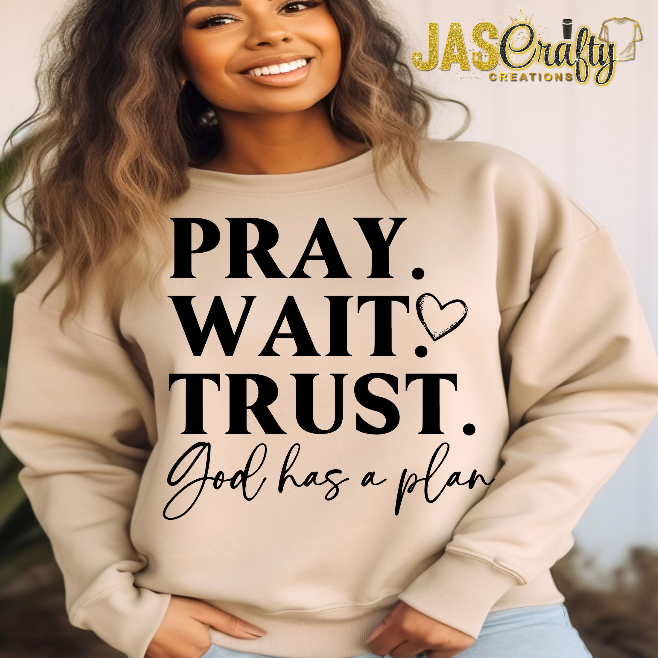 PRAY WAIT TRUST TSHIRT