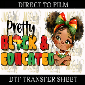 PRETTY BLACK EDUCATED YOUNG GIRL READY TO PRESS TRANSFER