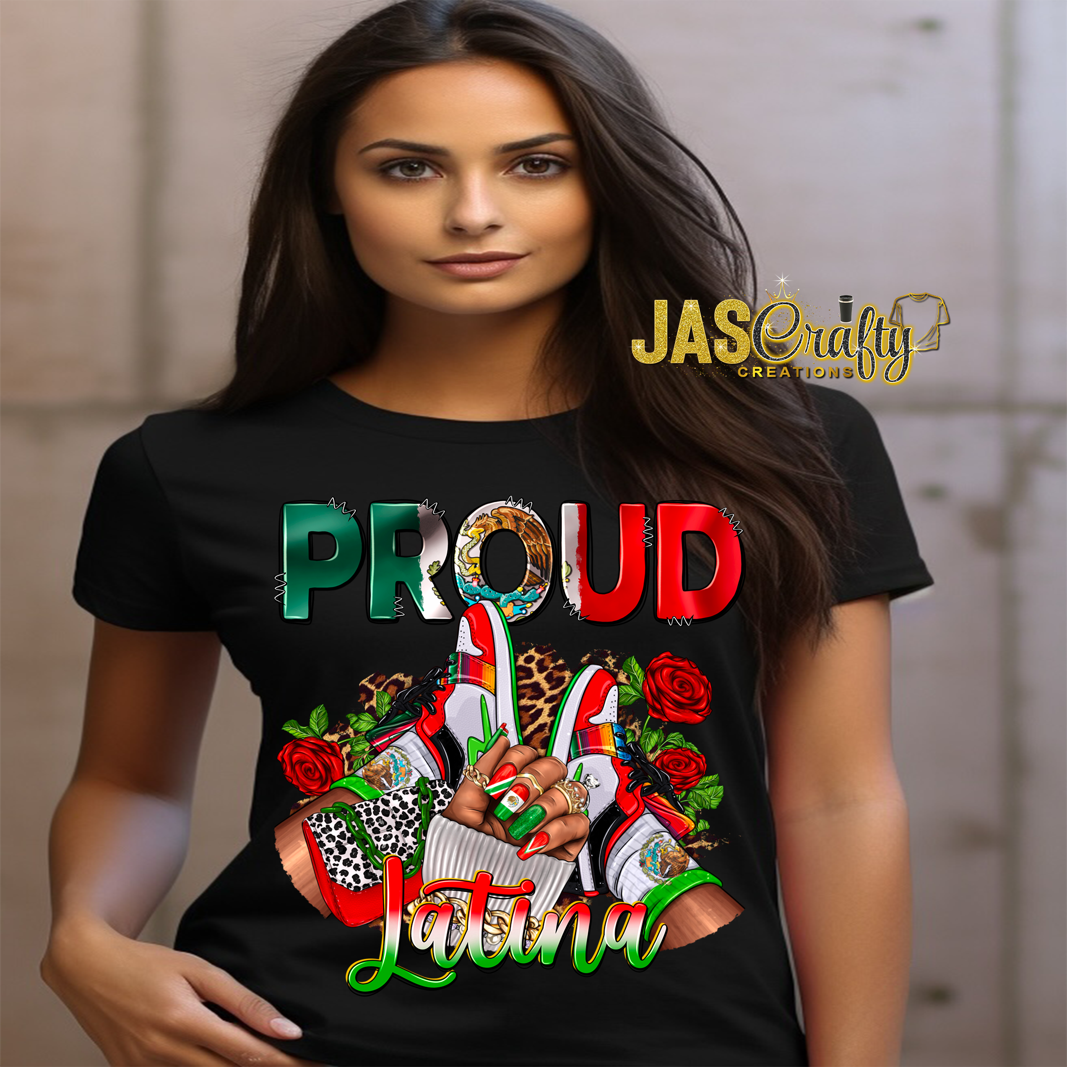 PROUD LATINO SNEAKERS TSHIRT