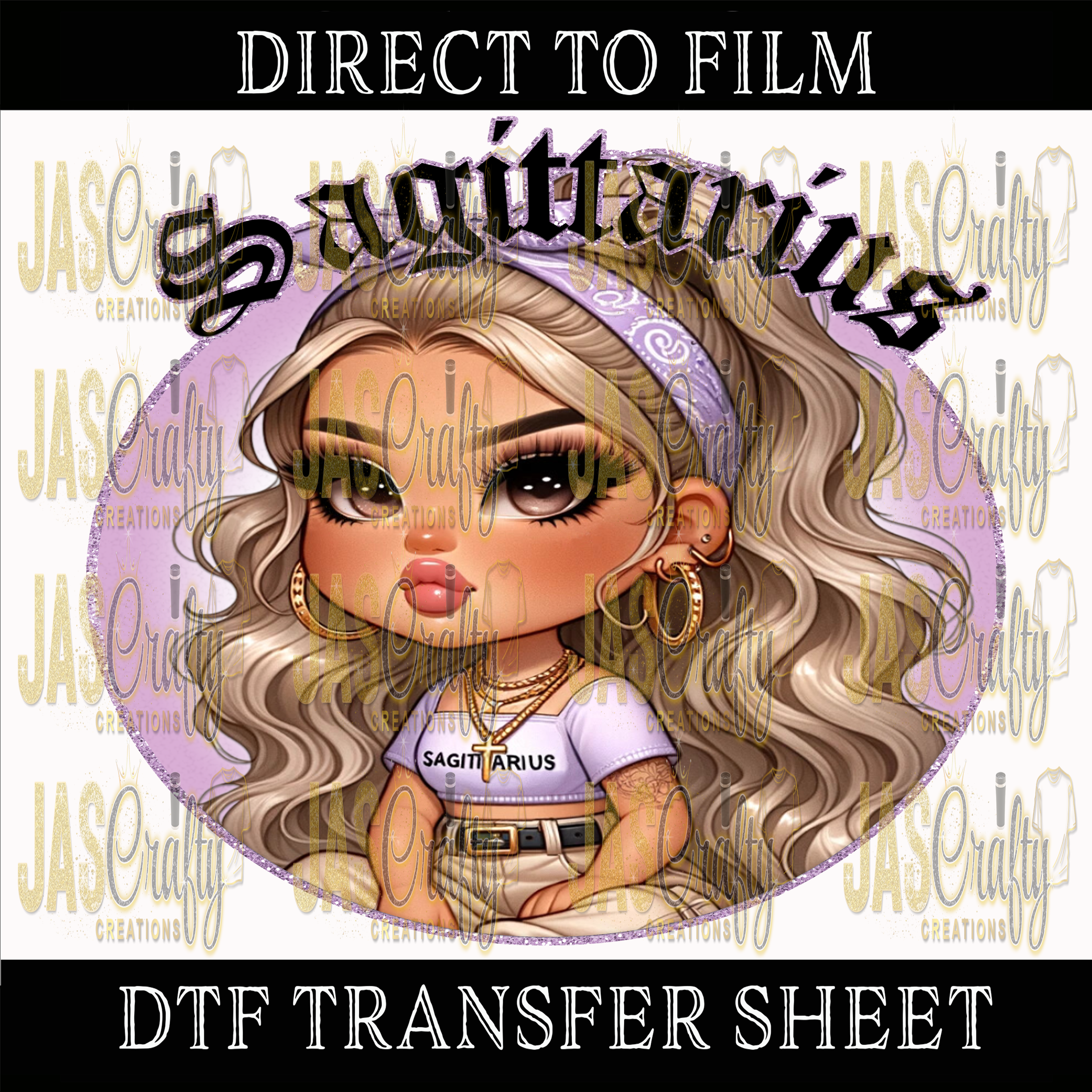 SAGITTARIUS GIRL READY TO PRESS TRANSFER