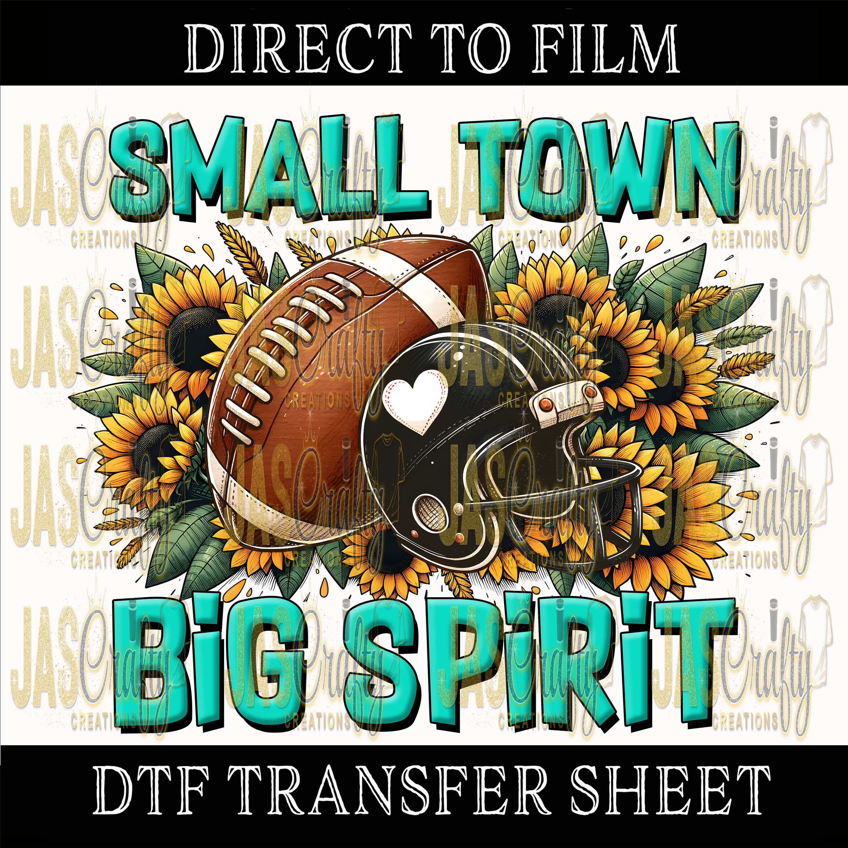 SMALL TOWN BIG SPIRIT READY TO PRESS TRANSFER