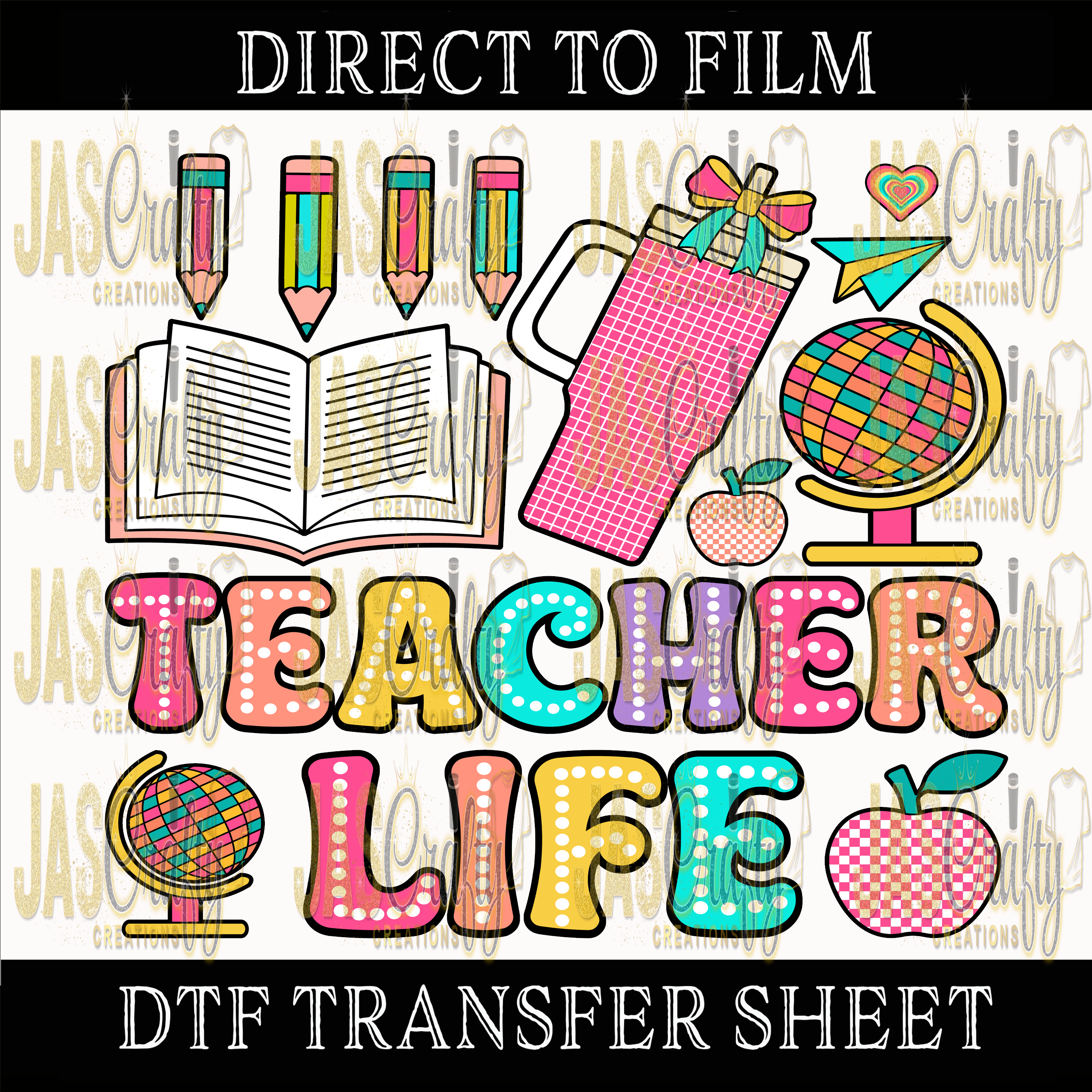 TEACHER LIFE READY TO PRESS TRANSFER