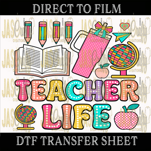 TEACHER LIFE READY TO PRESS TRANSFER