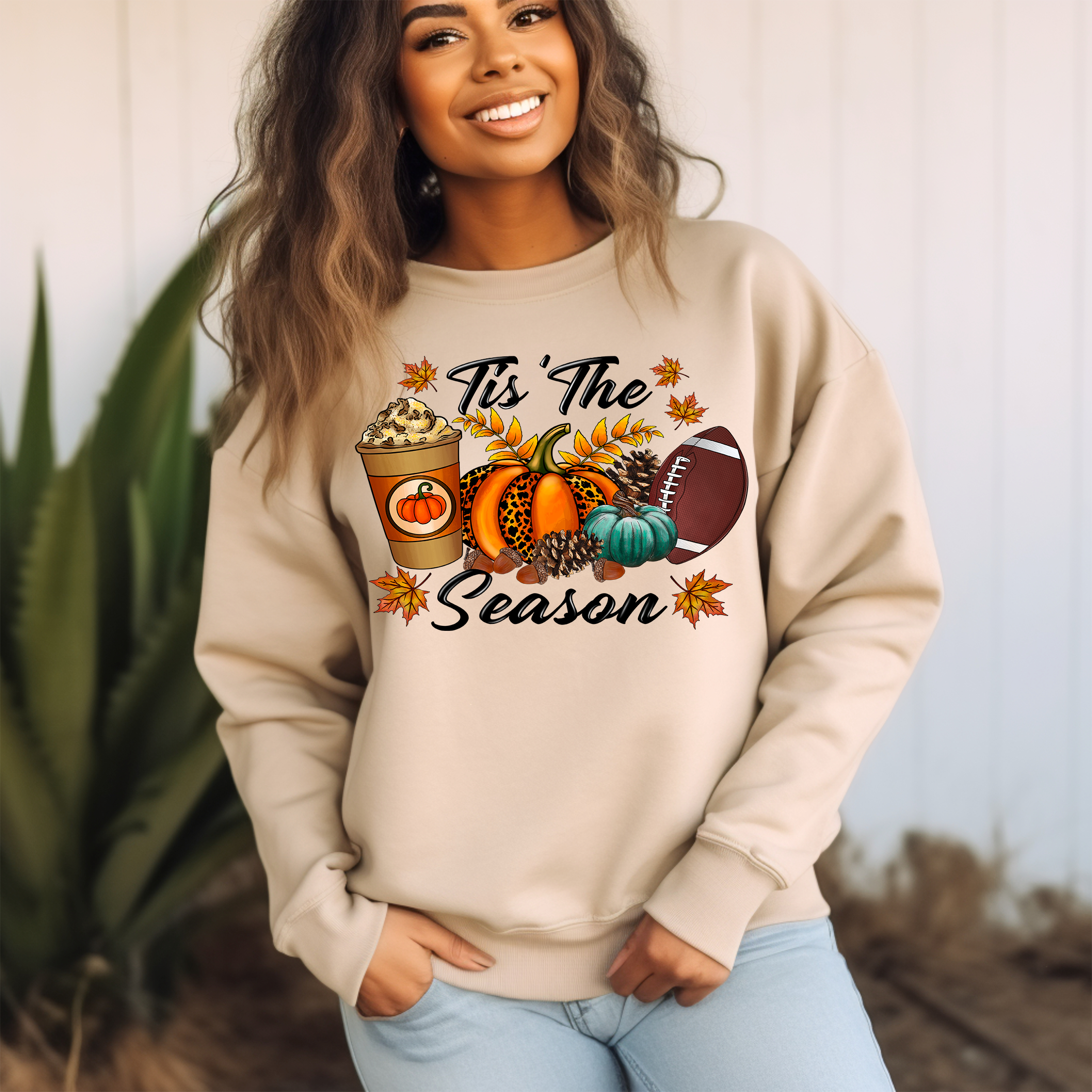 TIS THE SEASON THANKSGIVING  SWEATSHIRT