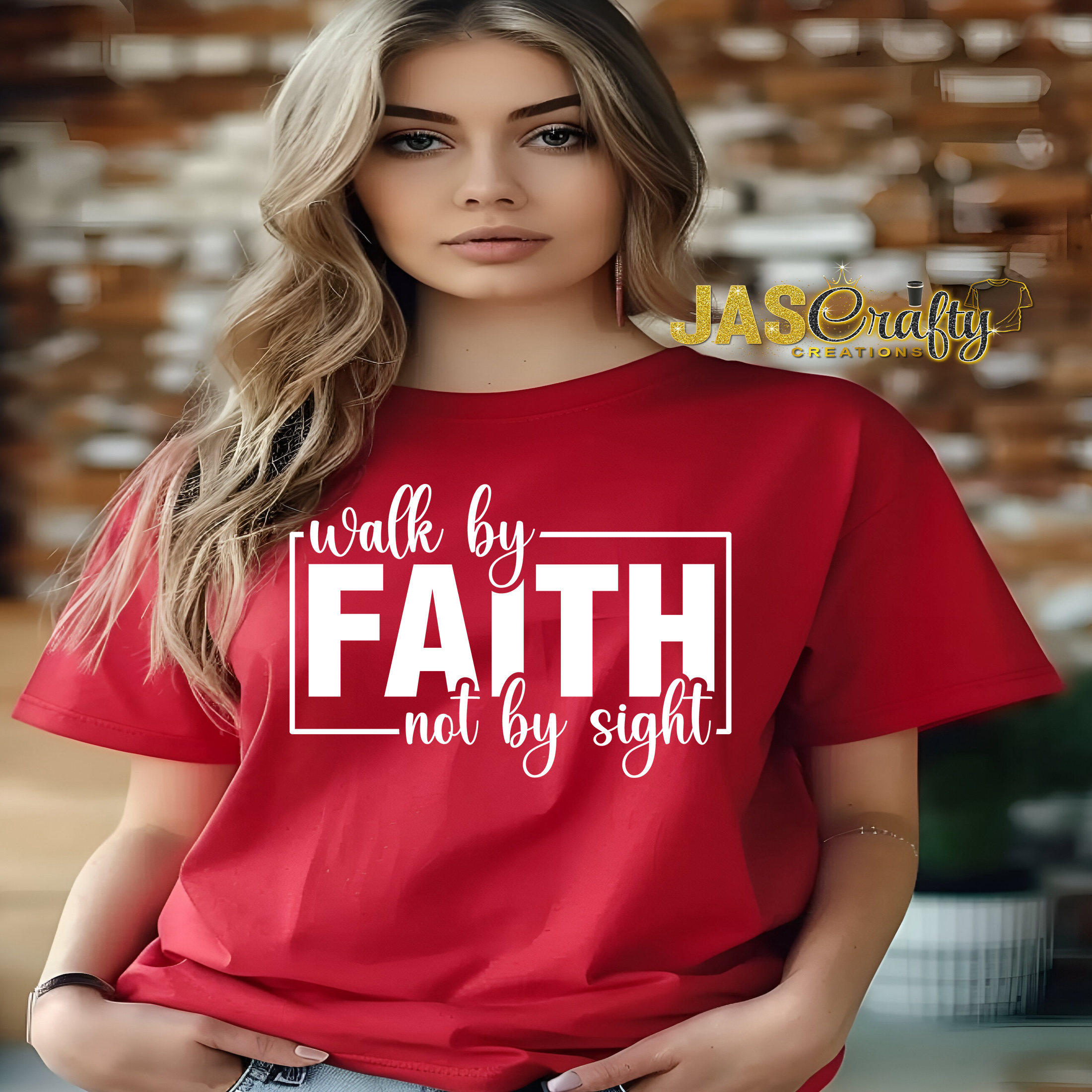 WALK BY FAITH NOT BY SIGHT READY TO PRESS TRANSFER