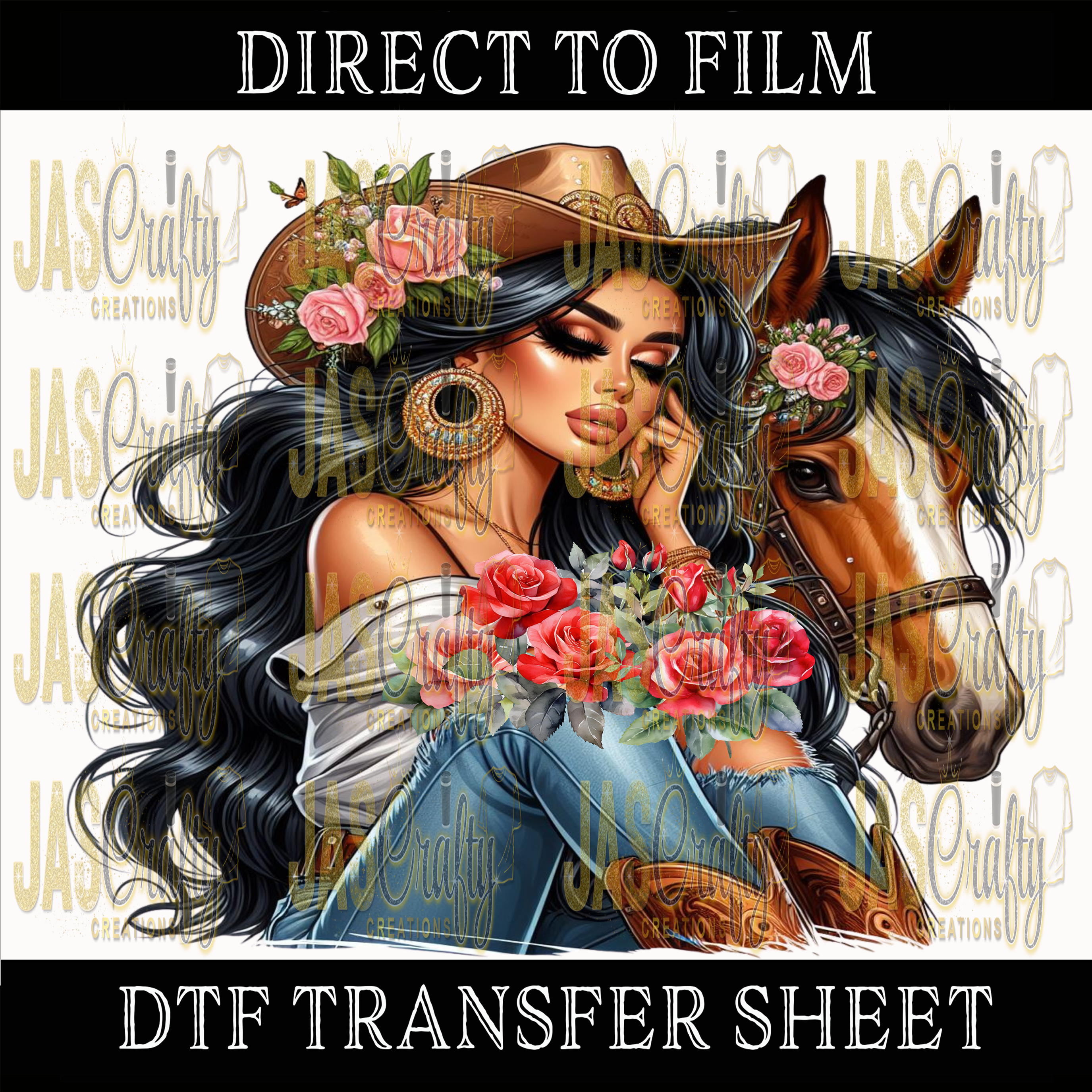 WESTERN GIRL 5 READY TO PRESS TRANSFER