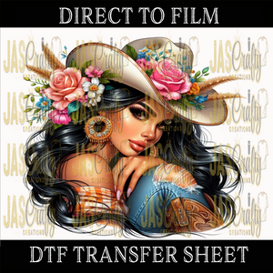 WESTERN GIRL 7 READY TO PRESS TRANSFER