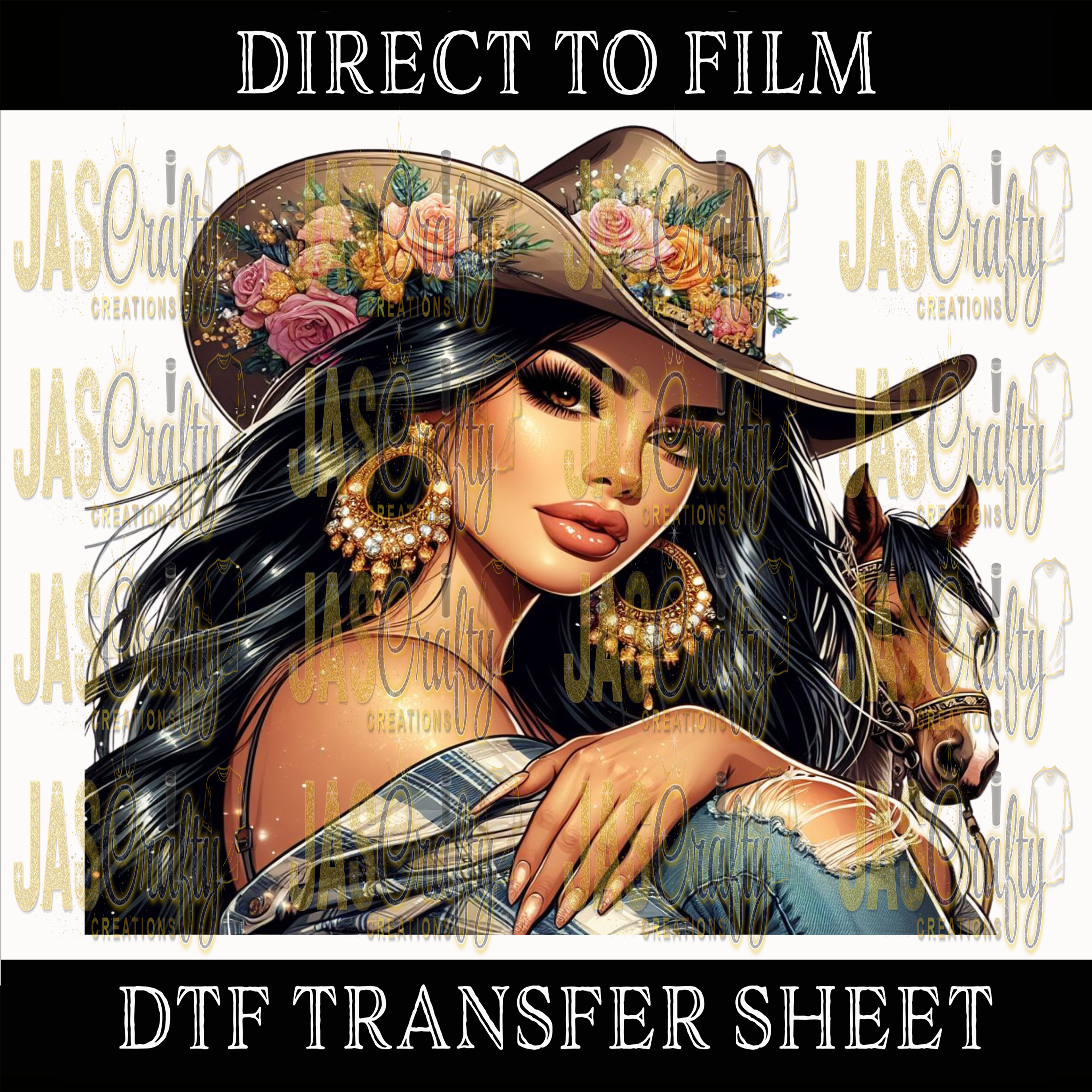 WESTERN GIRL 3 READY TO PRESS TRANSFER