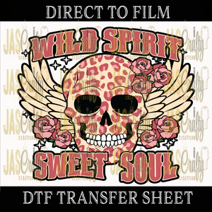 WILD SPIRIT SWEET SOUL READY TO PRESS TRANSFER